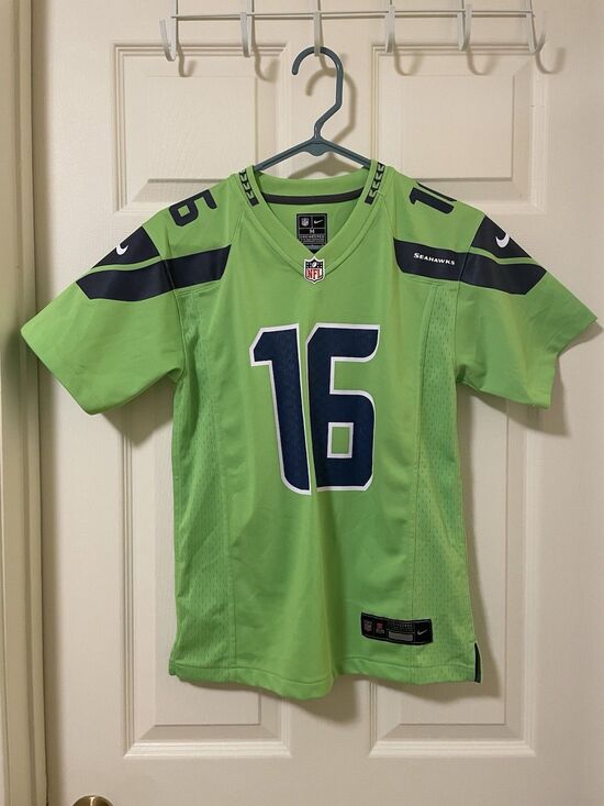 Nike Tops - SEATTLE SEAHAWKS #16 TYLER LOCKETT JERSEY COLOR RUSH GREEN WOMENS SIZE M NIKE